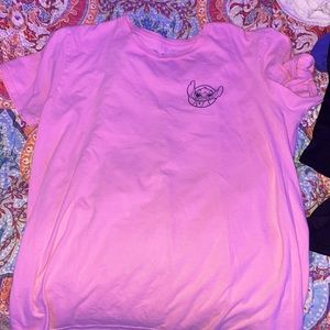 XL Pink Lelo and stitch shirt